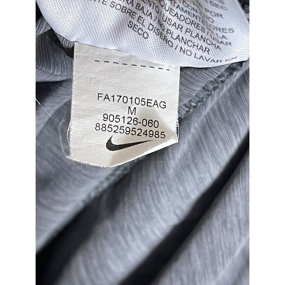 Nike Pants Womens Medium Gray Bonded Woven Tech Tapered Lightweight Jogger - Picture 10 of 12